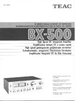 Teac BX-500-Owners-Manual 